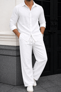 SunSalt Top & Bottom Set Of Linen, Luxury And Style
