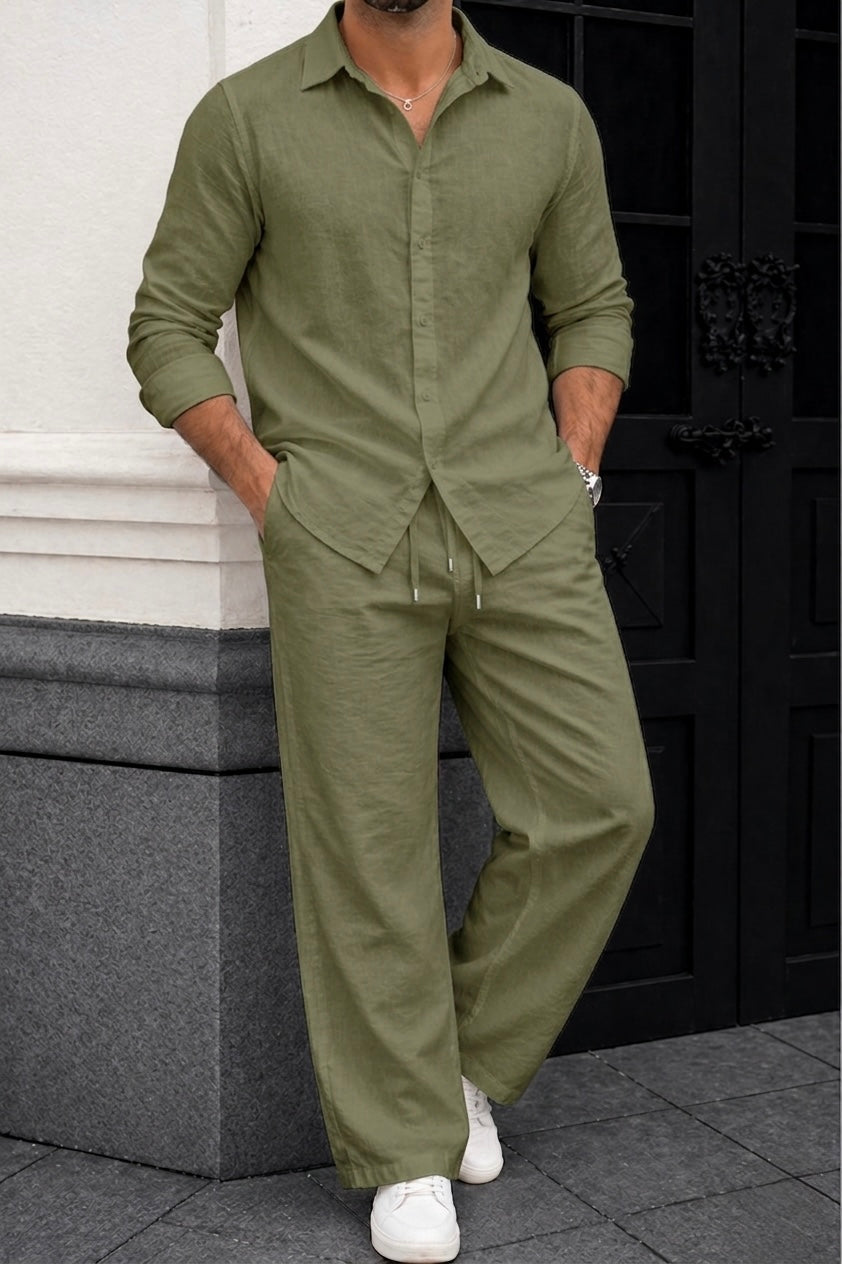 SunSalt Top & Bottom Set Of Linen, Luxury And Style