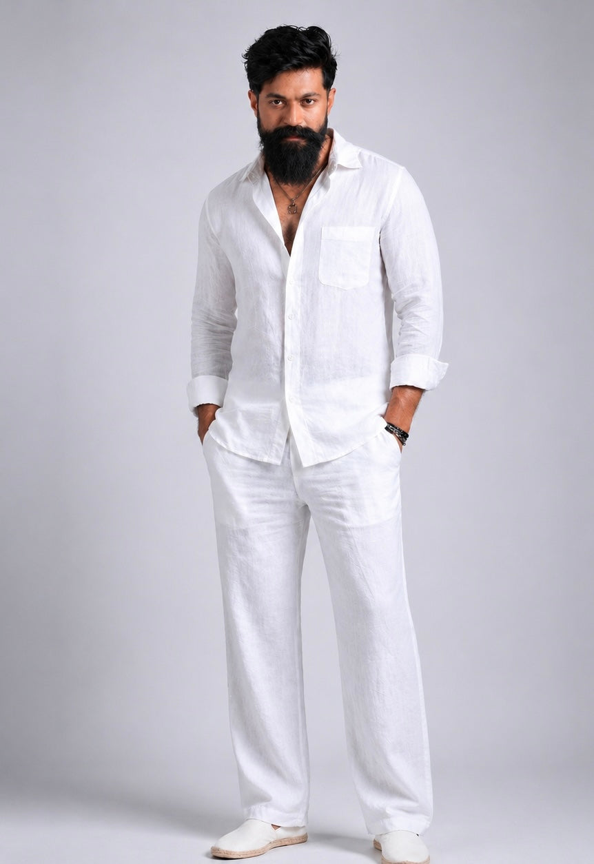 AirWeave Top & Bottom Set Of Linen, Luxury And Style
