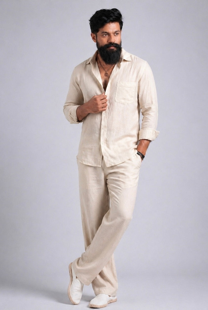 AirWeave Top & Bottom Set Of Linen, Luxury And Style