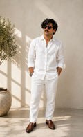 Men’s Pure Linen Summer Co-Ord