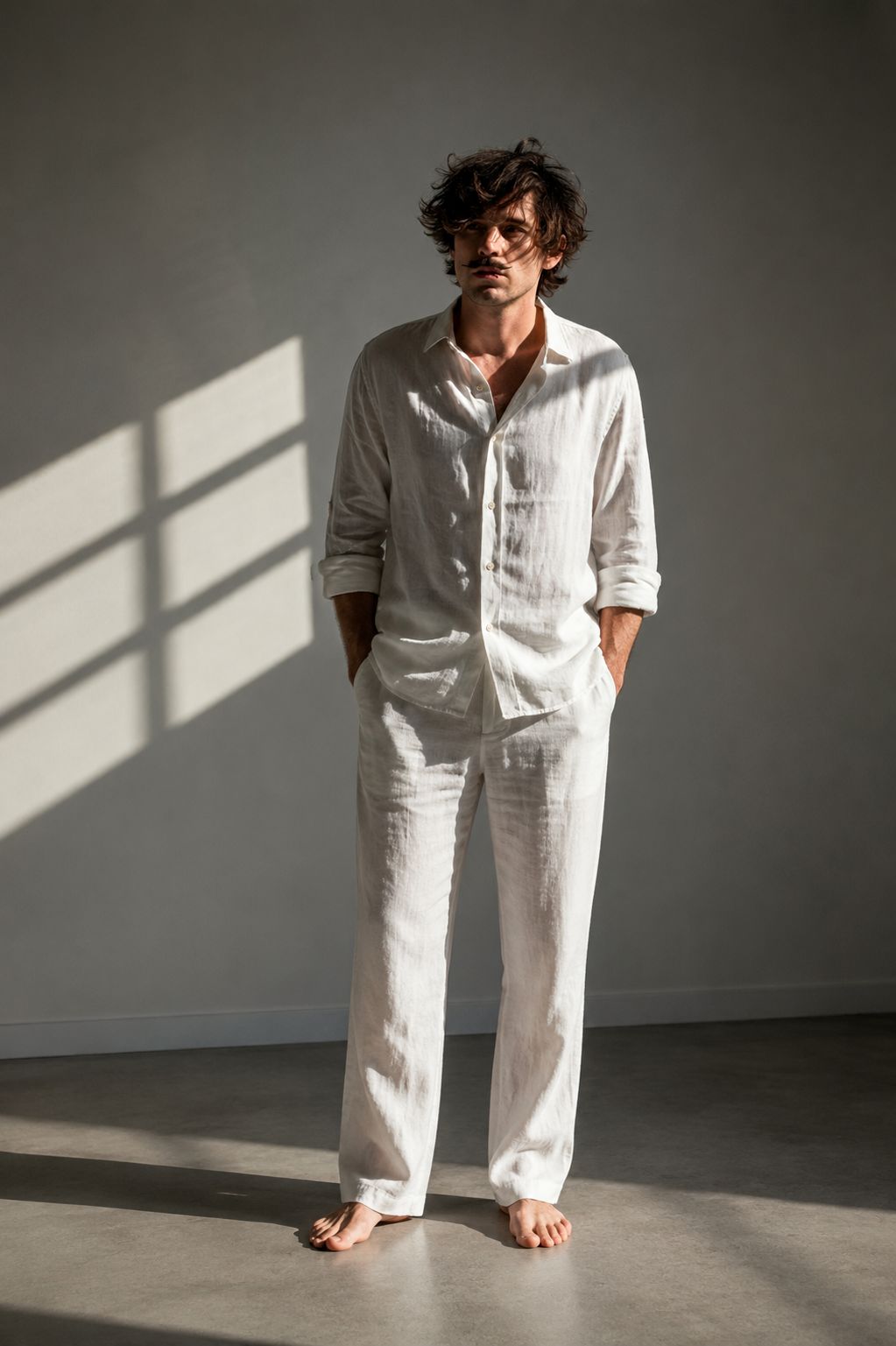 Elite Shirt & Bottom Set of Linen, Luxury And Style