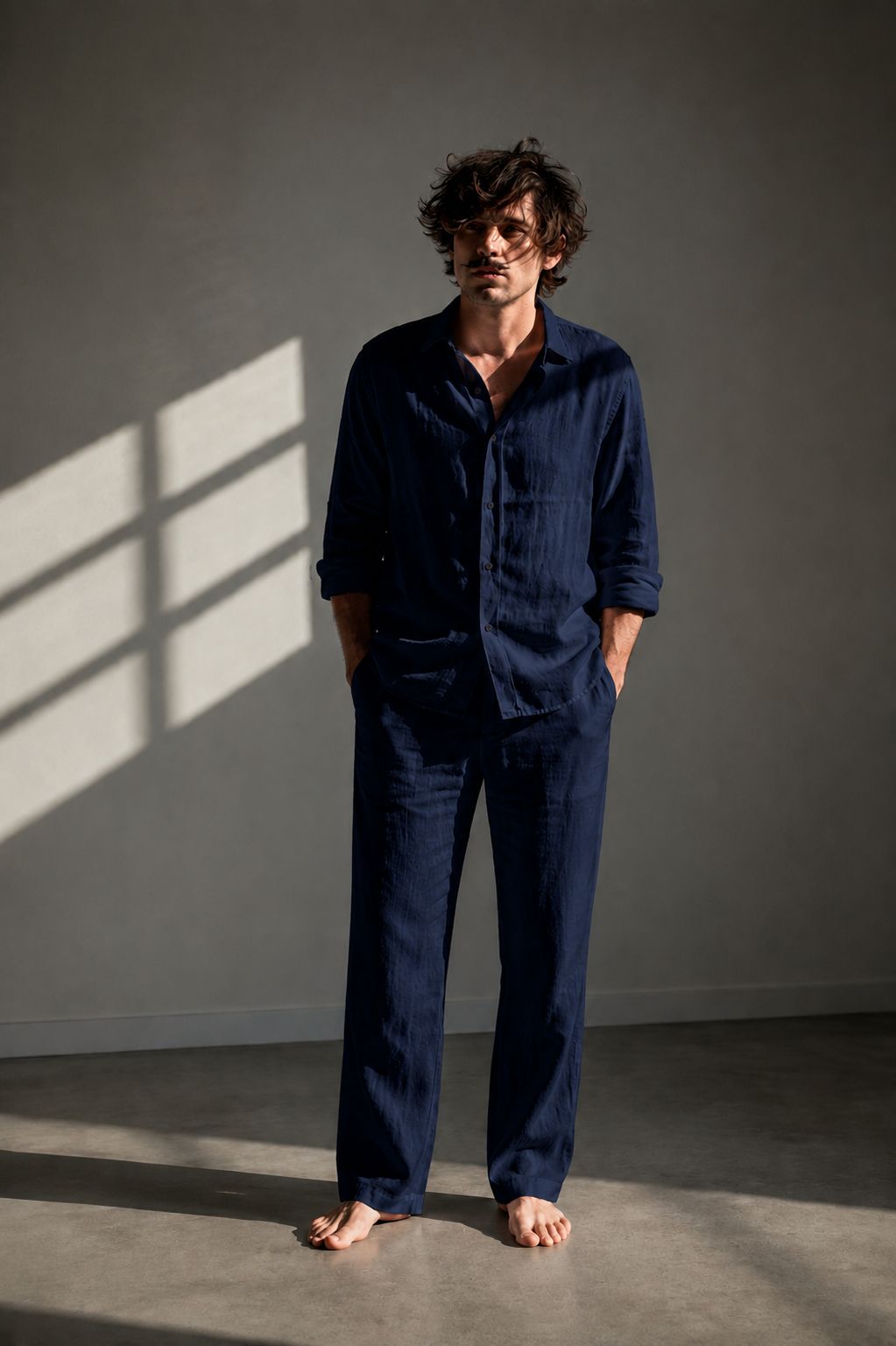 Elite Shirt & Bottom Set of Linen, Luxury And Style