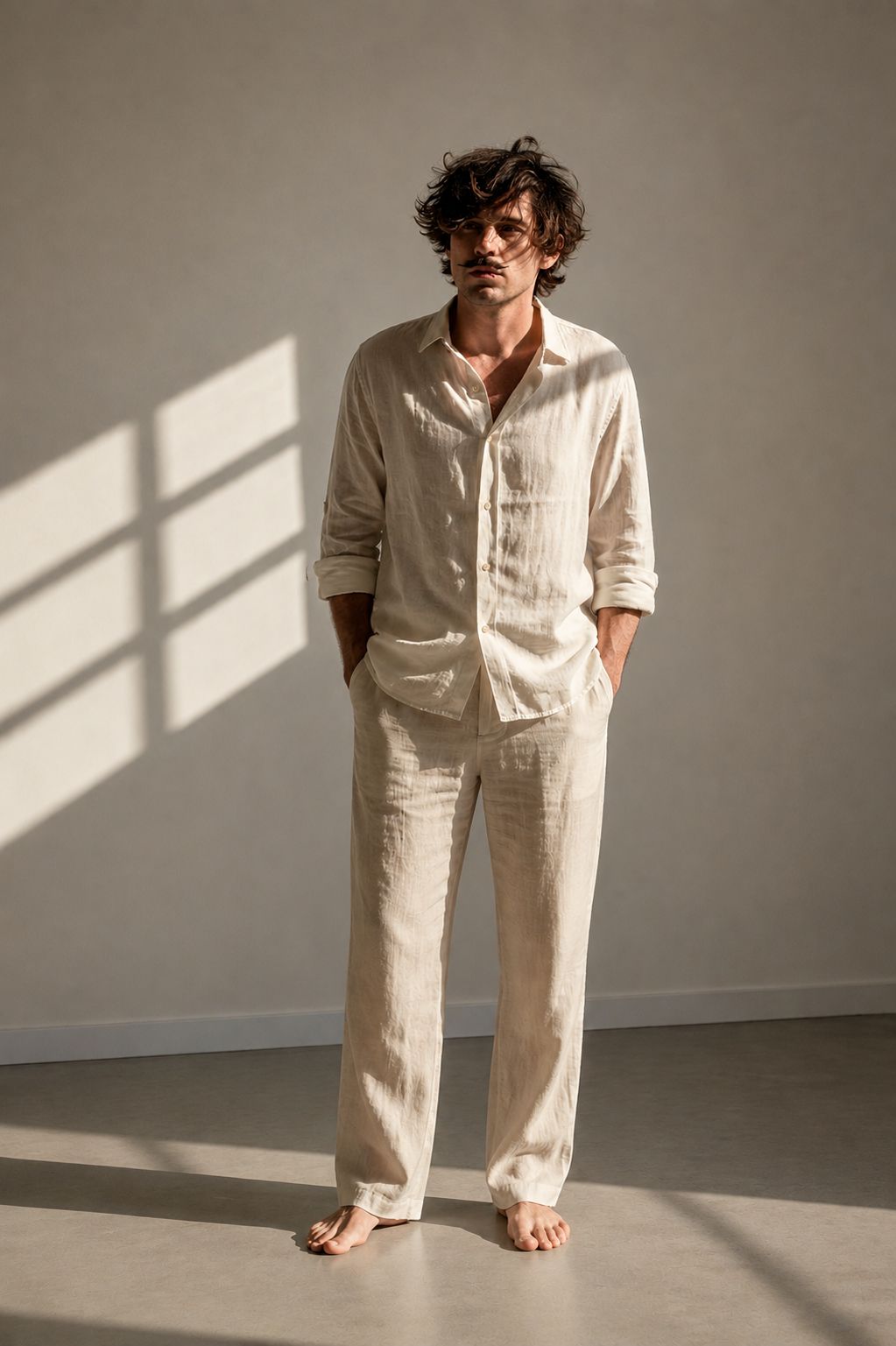 Elite Shirt & Bottom Set of Linen, Luxury And Style