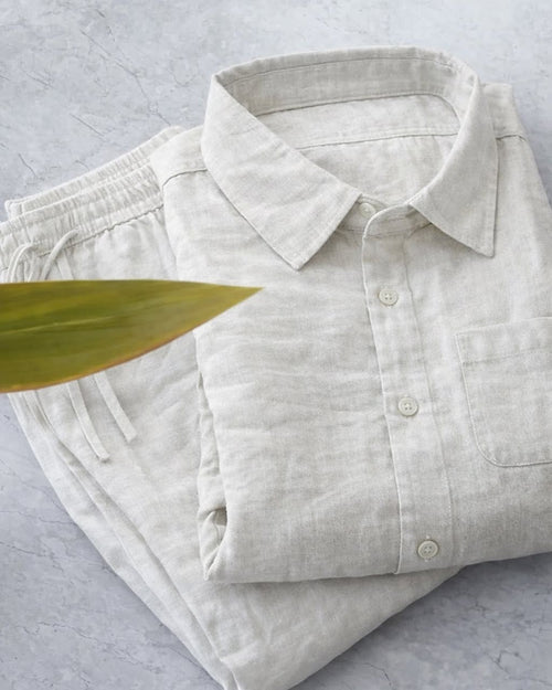 Coastal Style Linen Cord-Set