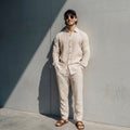 Lux Top & Bottom Set Of Linen, Luxury And Style